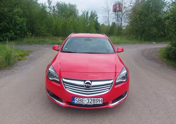 mazowieckie Opel Insignia cena 35800 przebieg: 160000, rok produkcji 2014 z Będzin